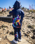 Softshellové nohavice detské Dúhová mačka Wamu