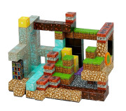 Veľká magnetická stavebnica Minecraft Iron Diamond Gold TNT 220 ks