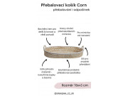 Prebaľovací košík pre bábätko Corn + podložka Ahojbaby