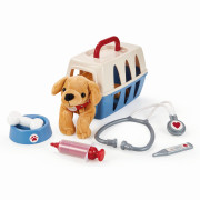 Kufrík pre veterinára so psíkom
