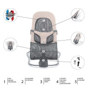 Lehačka Moyo Air, Mesh Beige Zopa 2. AKOSŤ