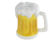 Pokladnička pivný polliter porcelánový 14x10x14 cm