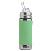 Nerezová fľaša so slamkou s membránou 325 ml Pura