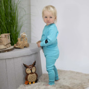 Rastúce body rebrované Turquoise - tyrkysová Esito