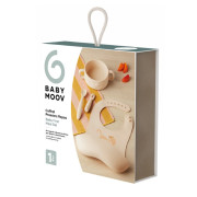 Silikónová jedálenská súprava Baby First meal set Mini Babymoov