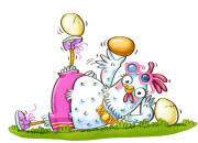 Pohybová hra pre deti Tancujúce vajíčka Haba