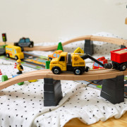 Vláčikodráha Stavba