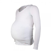 Tričko tehotenské dlhý rukáv Outlast Biele Little Angel