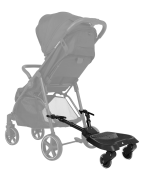 Stúpadlo ku kočíku Ally Black