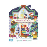 Vianočné mestečko - Adventná okienková kniha