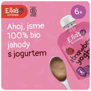 BIO Jahody s jogurtom 90 g Ella's Kitchen