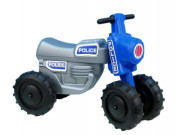 Odrážadlo Cross Polícia šedo-modré