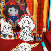 Vyrob si divadlo Snehulienka