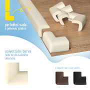 Ochrana rohov a hrán penová sada 4 ks Sipo