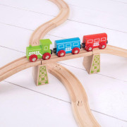 Mostné piliere 6 ks Bigjigs Rail