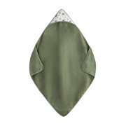 Osuška bambusová s kapucňou Loulou 100 x 100 cm Petite&Mars