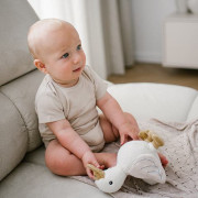 Hračka plyšová s hrkálkou Houska Zoe 0 m+ Babyono