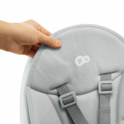 Jedálenská stolička Dinnly 2 v 1 Grey Kinderkraft