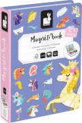 Magnetibook Jednorožec Magnetická kniha pre deti Janod