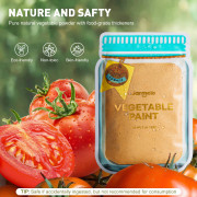 Prstové prírodné farby v prášku 6 ks