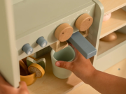 Kávovar drevený veľký s príslušenstvom Coffee House Little Dutch