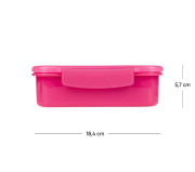 Box na desiatu s priehradkami Flamingo Baagl