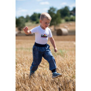 Nohavice rastúce denim vzor Little Angel