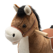 Hojdací koník s melódiou hnedý PlayTo