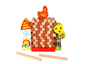 Jenga Sliepočka v kurníku Tooky Toy