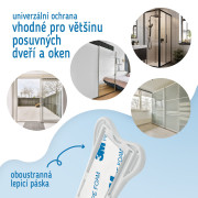 Detský bezpečnostný zámok na posuvné dvere, 2 ks Sipo