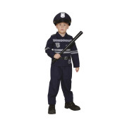 Kostým detský Policajt s obuškom veľ. 3-4 roky Albi