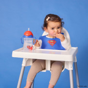 Hrnček so slamkou 240 ml Superman b.box