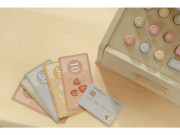 Pokladňa so skenerom a čítačkou kariet drevená Little Dutch