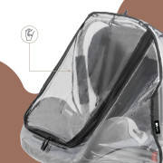 Pláštenka na autosedačku EVA transparentná Sipo