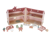 Domček pre bábiky drevený prenosný Little Dutch