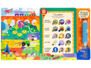 Kniha s interaktívnym perom Hľadaj vozidlá