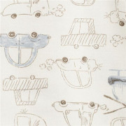 Dojčenská mušelínová košeľa s kraťasmi New Baby My Cars