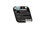 Lambáda/Catch ball hra s loptičkou na suchý zips 19 cm zeleno-fialová