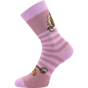 Ponožky dievčenské slabé Horsik s Koníčky 3 páry