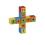 Geomag Magicube Math 55 dielikov