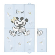 Podložka prebaľovacia cestovná 50x80 cm Disney Minnie & Mickey Blue Ceba