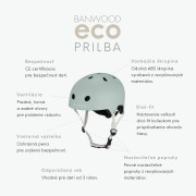 Detská prilba 50 - 54 cm Banwood Eco