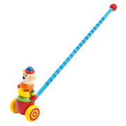 Jazdík medveď na tyči drevený 55 cm