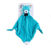 Zaspávač babyted hryzátko, hrkálka plyš 25x25 cm 0 m+