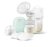 Odsávačka materského mlieka elektrická sada Essential SCD323/20 + Darček Philips Avent