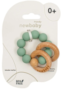 Detské silikónové hryzátko s guličkami New Baby
