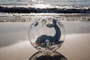 Nafukovacia lopta 3D Ocean World Little Dutch
