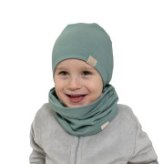 Bavlnený detský nákrčník Kaktus zelená veľ. 48 Esito