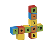 Geomag Magicube Math 55 dielikov