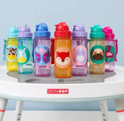 Zoo tritan Fľaša so slamkou 355 ml 12m+ Skip hop